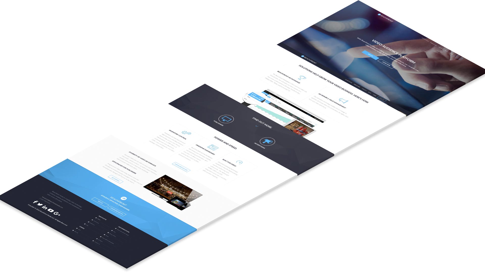 Beachfront Website Design by Chester The Artist - Chester Alvarez
